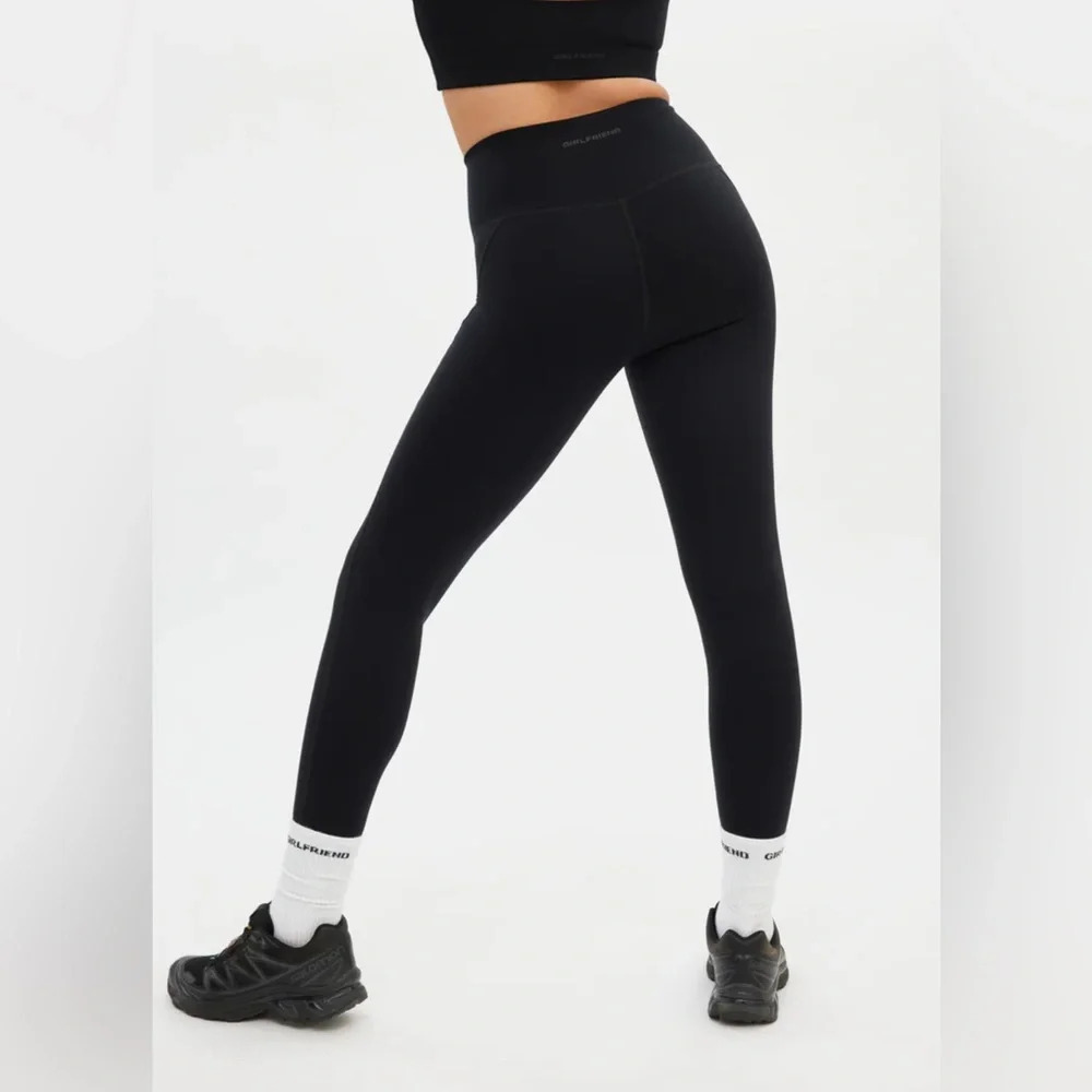 Girlfriend Collective Black Compressive High-Rise Legging size XS - Picture 4 of 10